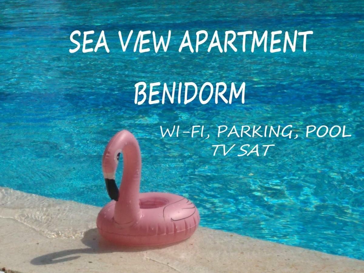 Apartment Sea View In Rincon De Loix- Free Parking, Pool, Wi-Fi, New Air Conditioning Benidorm Eksteriør billede